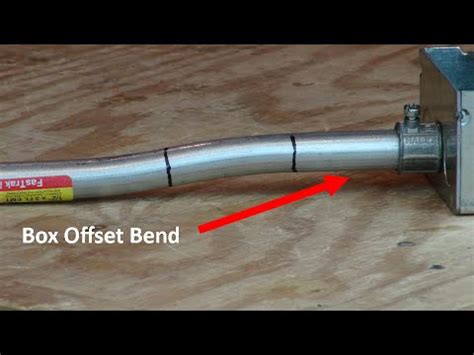 junction box offset bend|how to bend a box in a conduit.